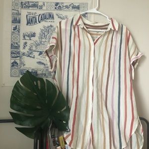 Madewell Gauze Multi-colored Top